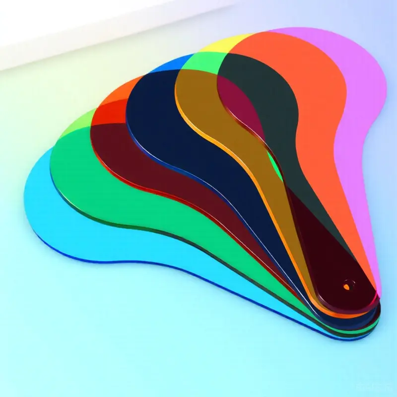 

Набор из 6 цветных палочек-фильтров для детей: развивающий научный инструмент для обучения в классе, коррекции цвета и контроля движения глаз