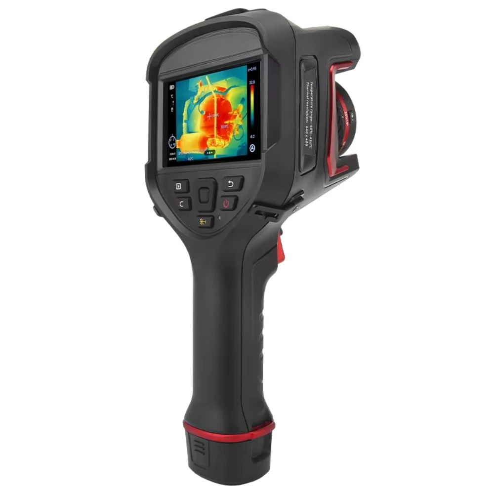 UTi640J Handheld Infrared Thermal Imager 1300W Visible Light Lens 640*480 Pixels 15 Color Palettes 50mK Sensitivity