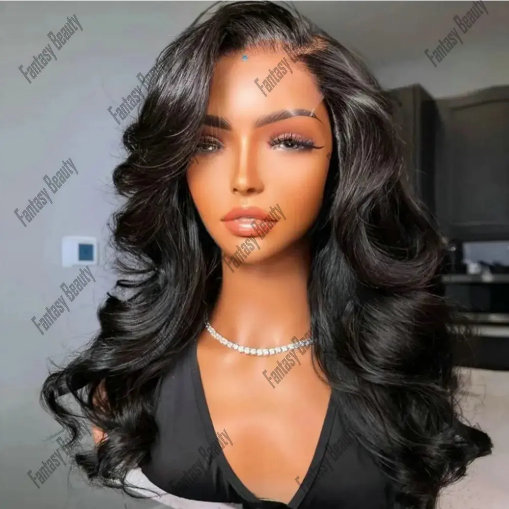 

Loose Wave 360 Lace Frontal Wig 100% Human Hair Natrual Black for Women With Baby Hair 13x6 Lace Front Wig Glueless Human Hair