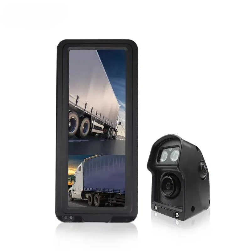 AHD 720P 12.3 Inch Truck Bus Rear View Back up Mirror Less Monitor Camera System