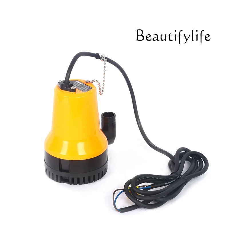 

Household solar 220v submersible pump multi-stage stainless steel deep well DC small yellow pump