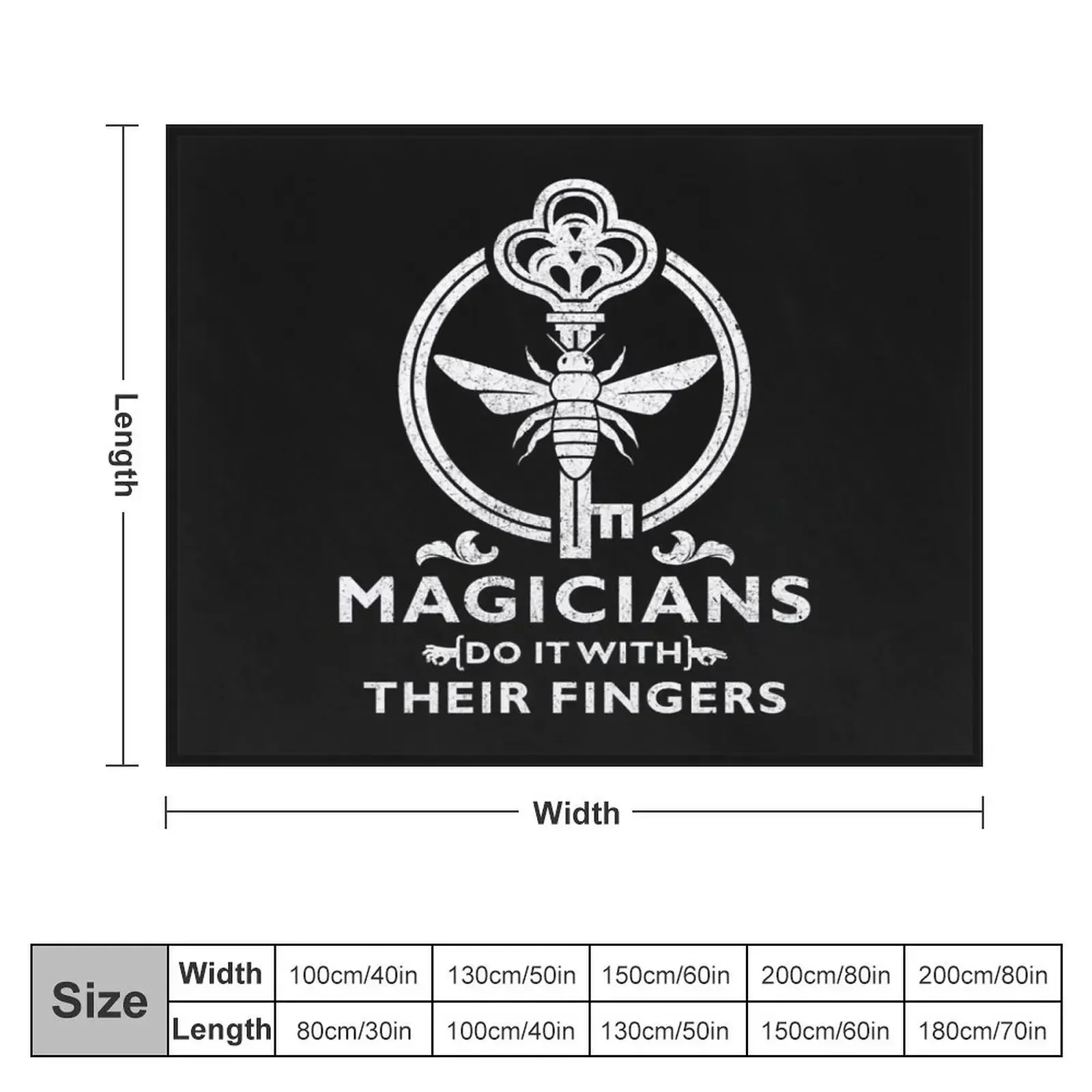 Day Gifts Magicians Do It With Their Fingers Halloween Throw Blanket christmas gifts Cute Luxury St Blankets