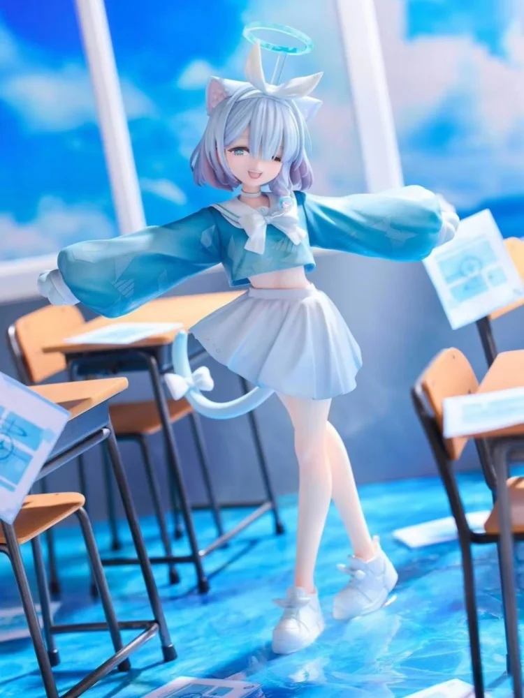 

New Blue Archive Figures Alona Figure Game Peripherals Pvc Cute Girl Models Gk Statue Collection Toys Girls Birthday Gifts