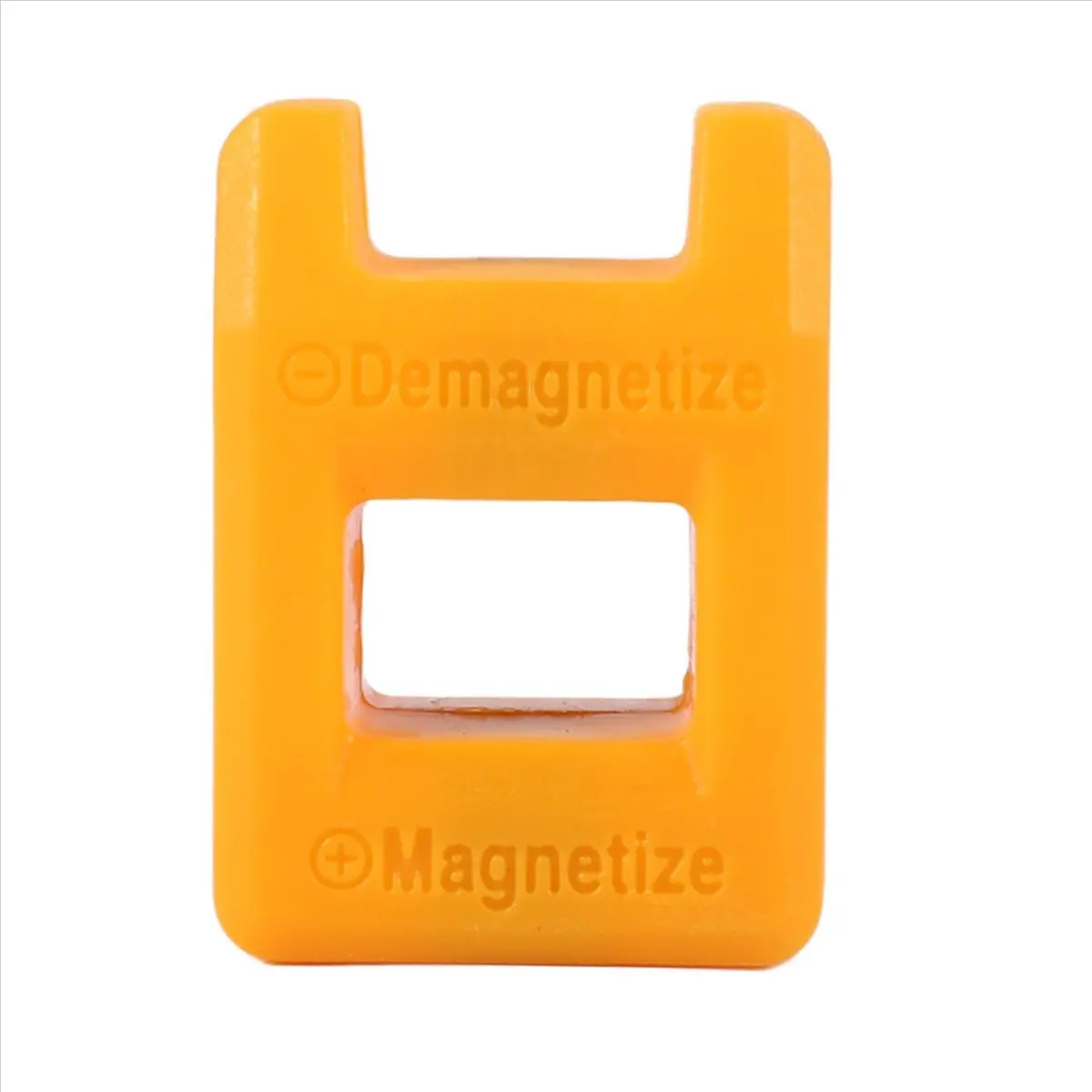 HITL Screwdriver Magnetizer Degaussing Demagnetizer Magnetic Practical Pick Up Tool Color:Yellow