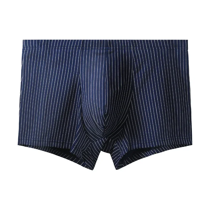 5 Stück Herrenunterwäsche aus reiner Baumwolle. Schlichte Herren-Boxershorts aus Baumwolle. Dünne Modelle für den Sommer. Komfortabel