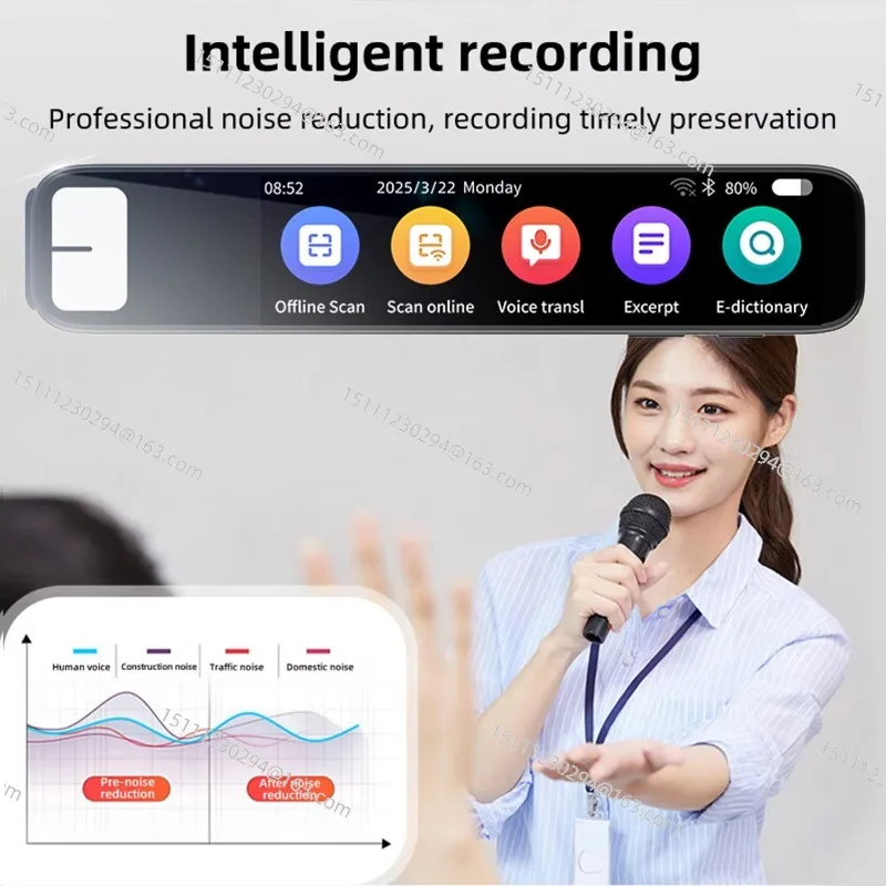 Built-In ChatGPT Integration Scans Questions And Receives Instant AI-Generated Answers AI Smart Pen