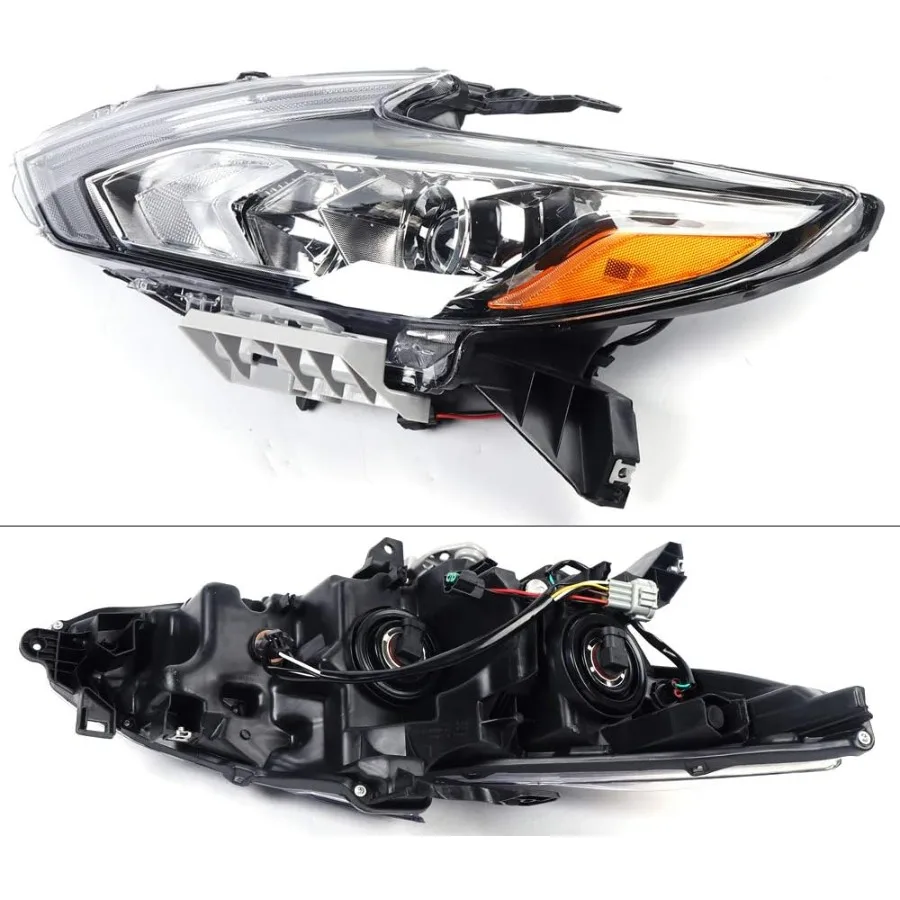 Voor 2016 2017 2018 Altima Koplamp Montage Links Chrome Behuizing Halogeen Koplampen Vervanging Bestuurder en Rechts Passagierszijde