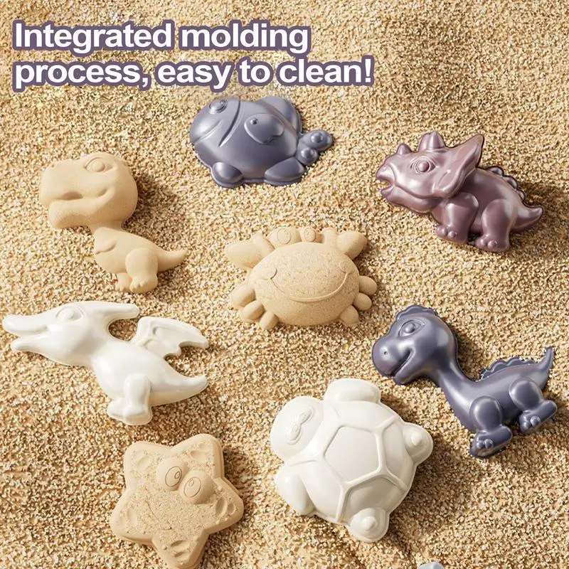 Strandspeelgoed voor kinderen 20x Strandspeelgoed en mallen voor peuters Leuke reisspellen Draagbare kinderbenodigdheden Speelset voor warm weer voor