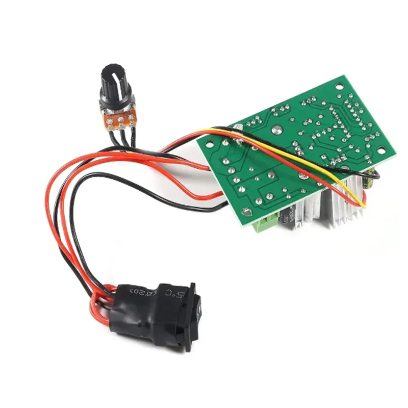 1pc Upgraded Adjustable DC Motor Speed PWM Controller 10V 12V 24V 30V Reversing Switch 120W