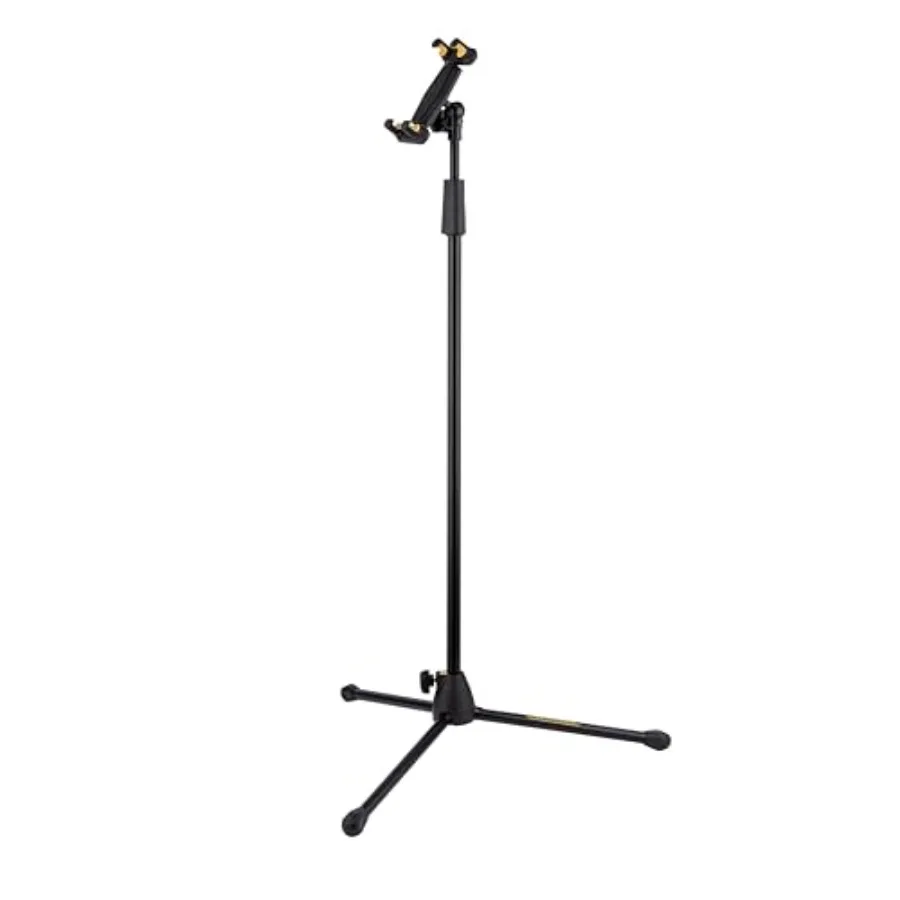 

Tablet and Smartphone Floor Stand for Home Office Use Black Metal Frame with Adjustable Angle Compact Design for Easy Storage
