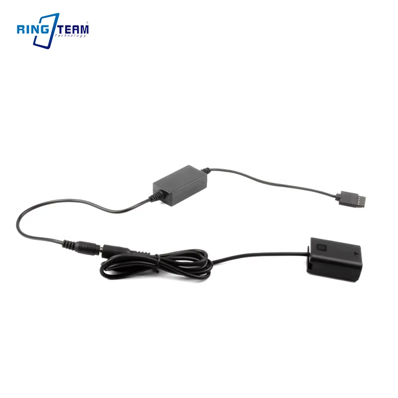 PW20 DC Coupler NP-FW50 + DC Cable for DJI Ronin Stabilizer Flat Port - Sony Alpha A7SII RX10 RX10 II RX10 III
