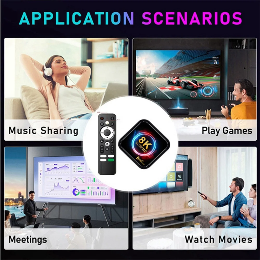 

Classic-TV98 RK3528 Smart TV Box Android 13 8K HD 2.4G&5G Wifi Media Player Mini Set Top Box 4G&32G