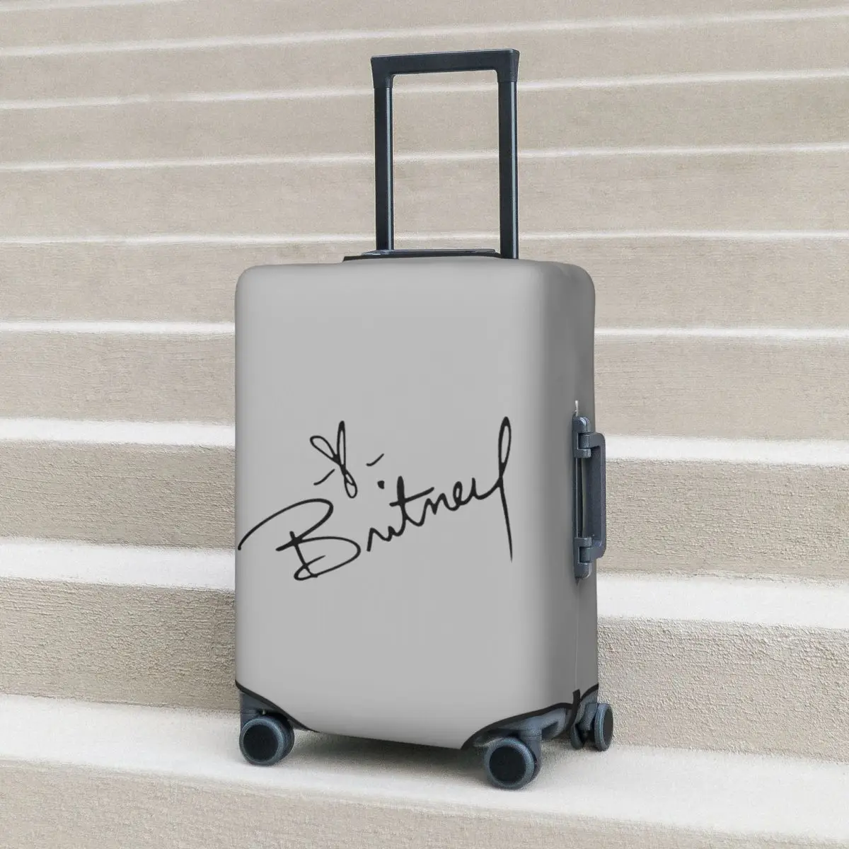 

Бритни Спирс СИГНАТУРА Чехол для чемодана Эластичные защитные чехлы для багажа для 18-32 дюймов