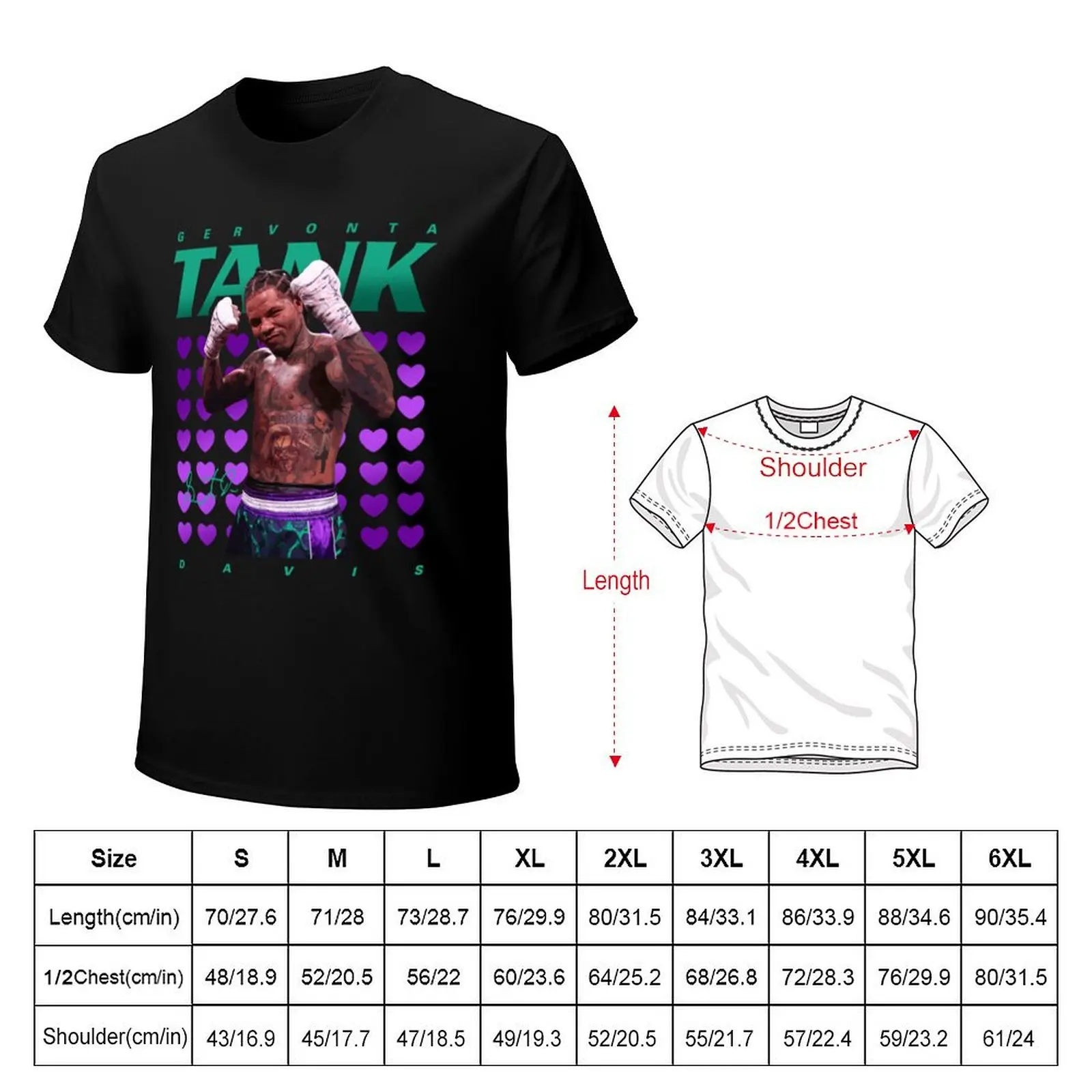 Gervonta Davis T-Shirt Long Lasting Casual T-Shirt