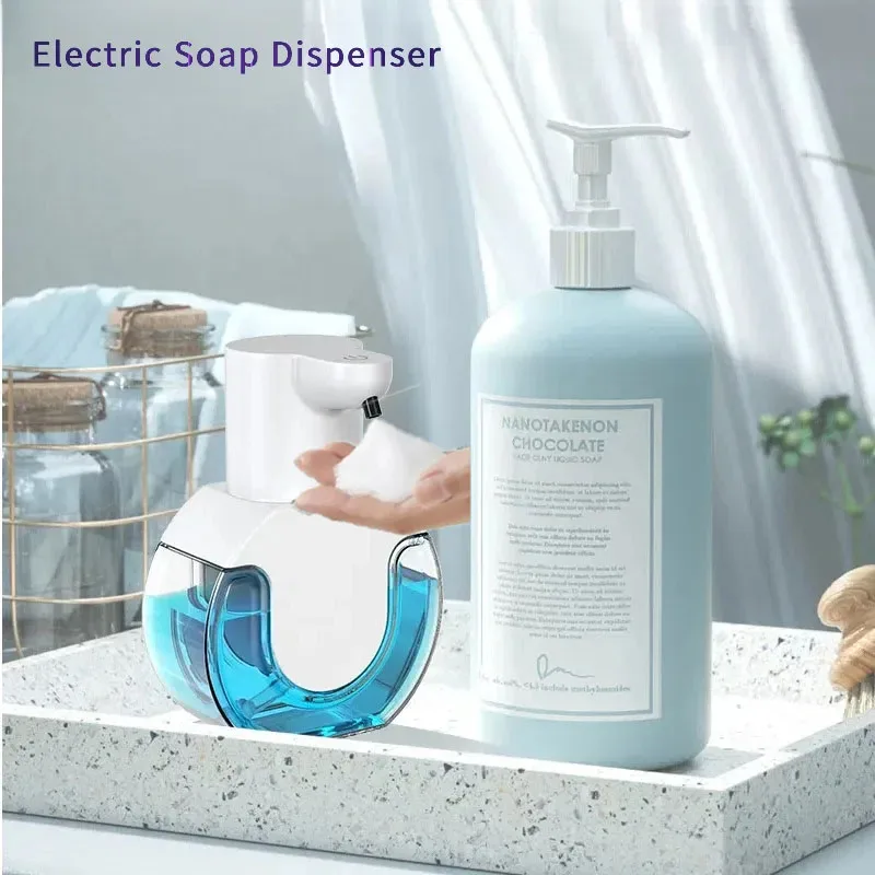 

Умный дозатор мыла на 420 мл, бесконтактный датчик движения, устройство для мытья рук, настенный дозатор мыла, модель жидкого/пенопласта