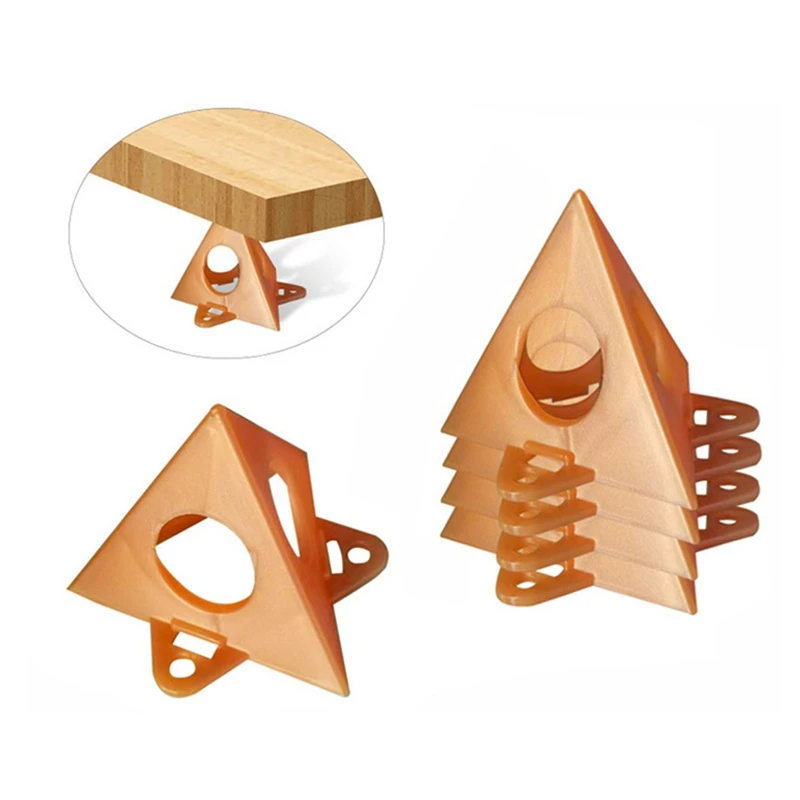 Cono de soporte de pintura, elevador de puerta de armario, triángulos de pintura, suministros de vertido de pintura