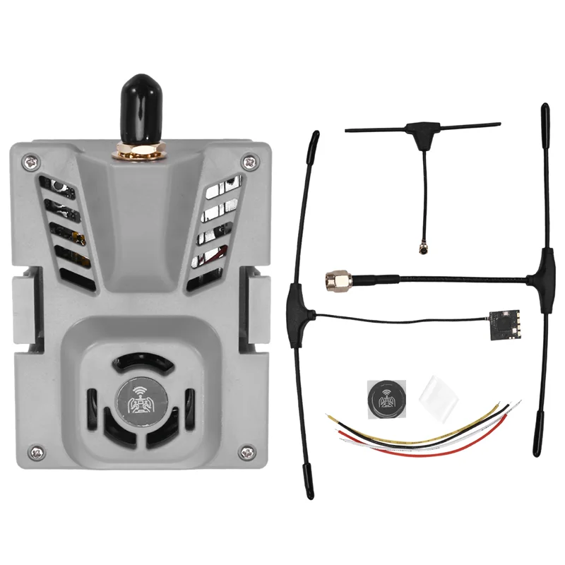 ABDE-ES900TX ES900RX 915Mhz Expresslrs ELRS RF Module Receiver Set For RC Airplane FPV Long Range Drone DIY Transmitter