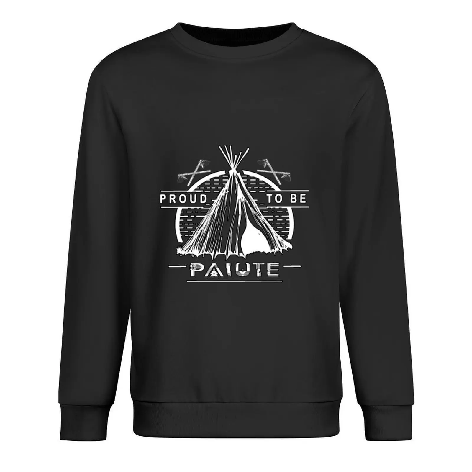 

Native American - Proud To Be Paiute Pullover anime clothing anime clothes korean style clothes tracksuit winter man sweatshirt