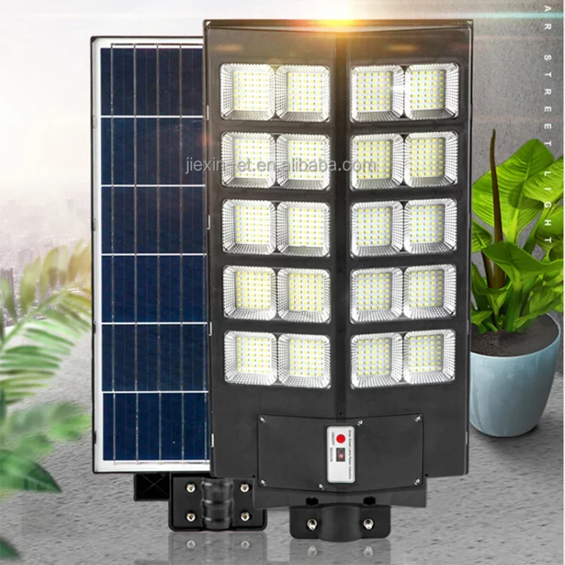 2026 1500W 2000W Solar Street Light Outdoor High Capacity Battery All in One Integrated Solar Led Street Light Outdoor Decoratio