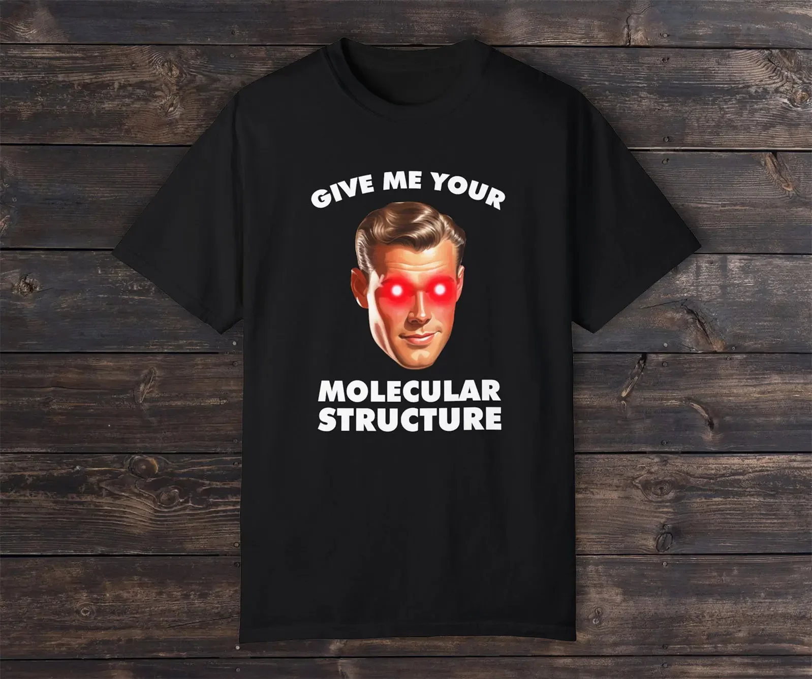 Give Me Your Molecular Structure Funny Twisted Weird T Shirt Weirdcore Retro Dark Humor Horror Meme
