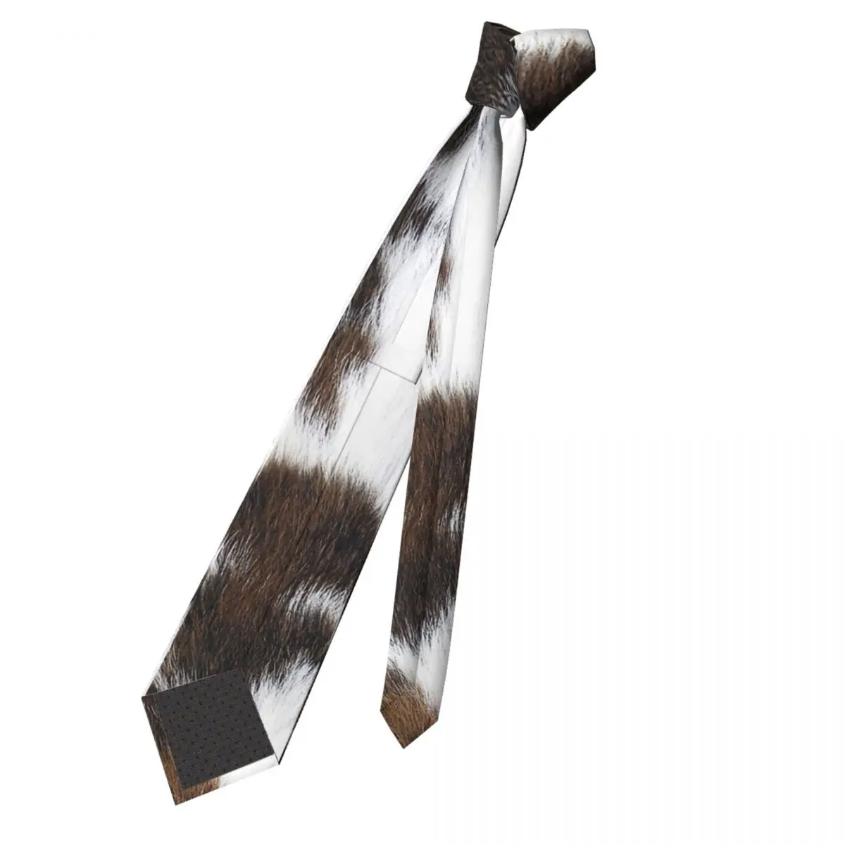 Simulated Cowhide Texture Neckties Men Slim Polyester 8 cm Narrow Neck Tie for Mens Shirt Accessories Cravat Business