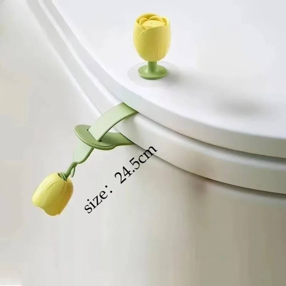 Toilet Flipper Silicone Lift Toilet Lid Toilet Seat Pull Ring Sanitary and Anti Dirt Hand Toilet Accessories