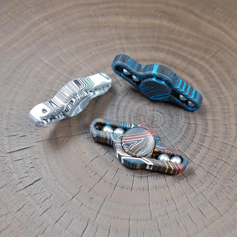 G10 coloré Fidget Spinner Fidget jouets pour adultes deux lames Fidget Spinner manipulation sensation gyroscope soulagement de l'anxiété Gadgets