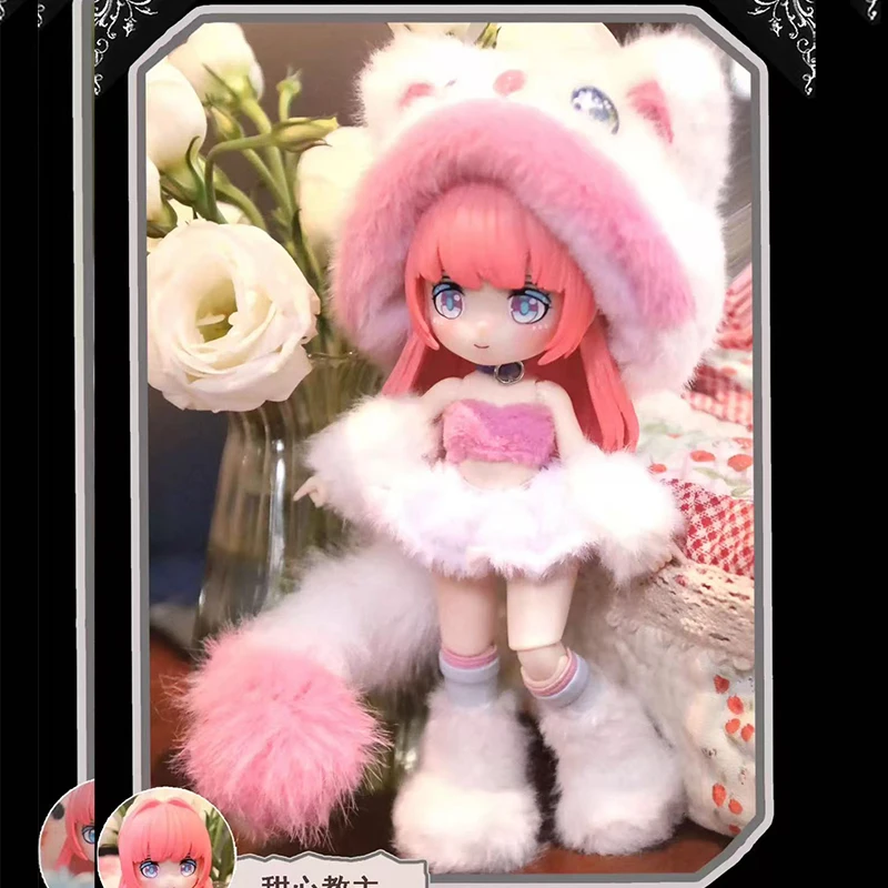 

Оригинальный Cat Island Wonderland Series BJD куклы слепая коробка Kawaii фигурка игрушки Коллекционная модель игрушка-сюрприз подарки для девочек