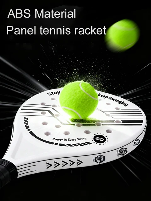 Lightweight Padel Racquet Carbon Fiber Surface with EVA Memory Flex Foam Core for Beginner to Intermediate Players 6