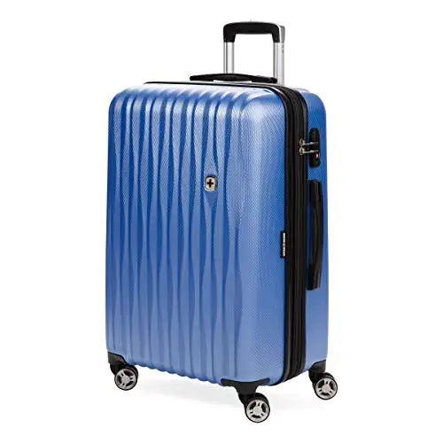 

Чемодан SwissGear 7272 Energie Expandable Hardside с колесами-спиннерами и замком TSA, цвет Periwinkle Blue, средний размер, 24 дюйма