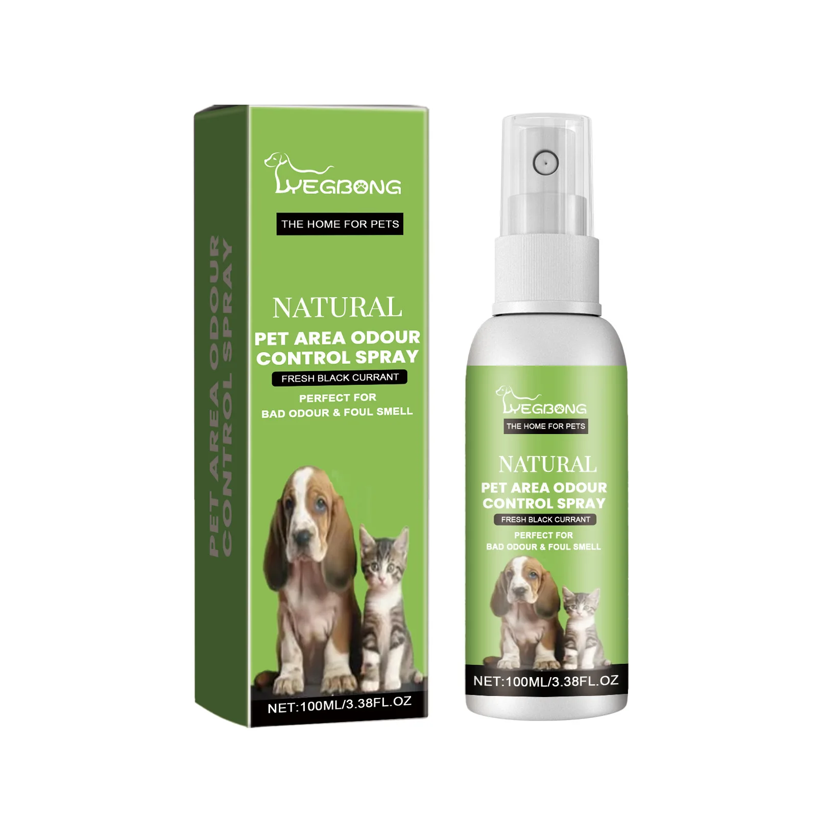 Pet Deodorization Spray Dogs Cats Perfume Long Lasting Cleaning Indoor Deodorant Remove Kitten Bad Breath Pet Cleaning Supplies