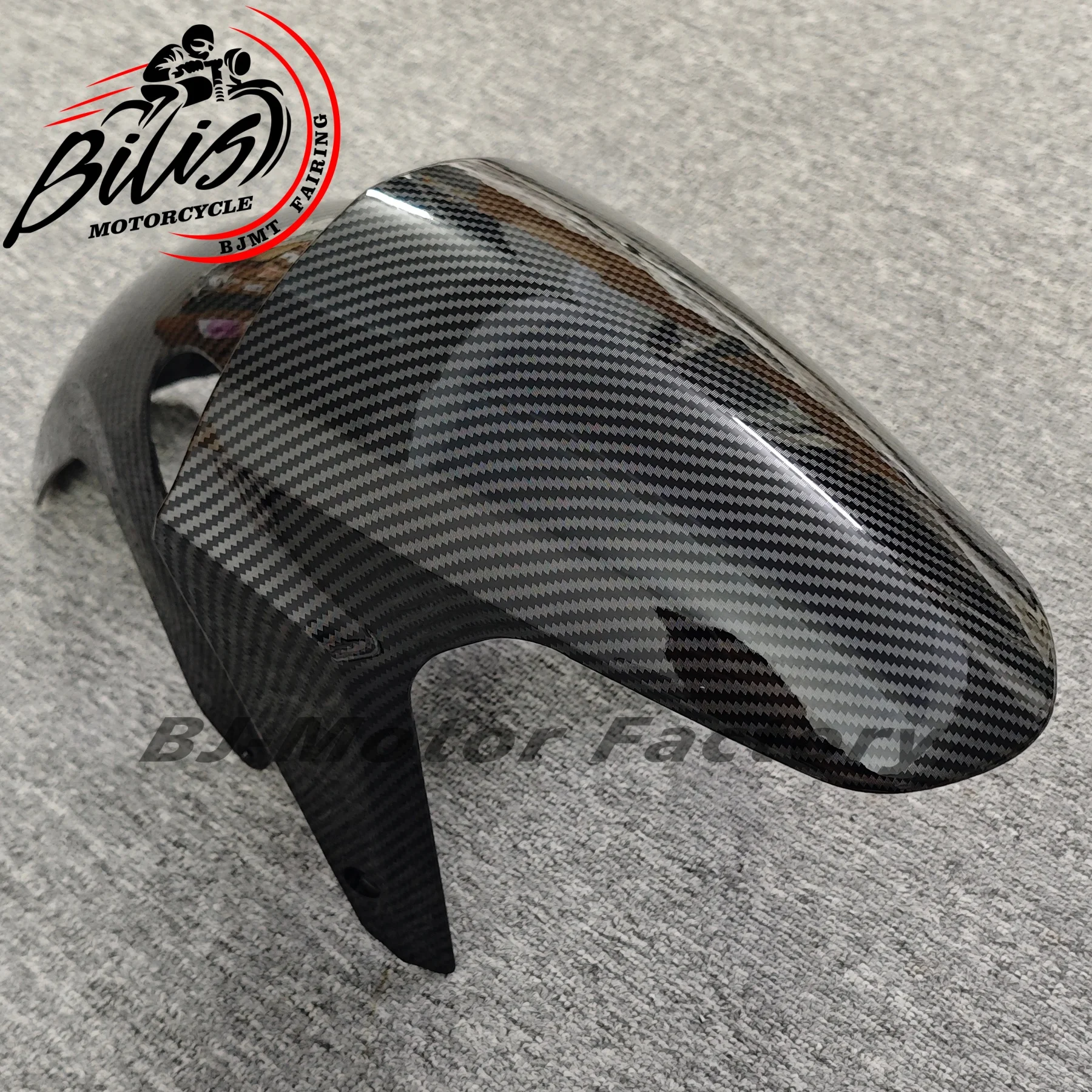 

ABS motorcycle fairings are suitable for RS125 front mudguards with carbon painted look in 2006 2007 2008 2009 2010 and 2011