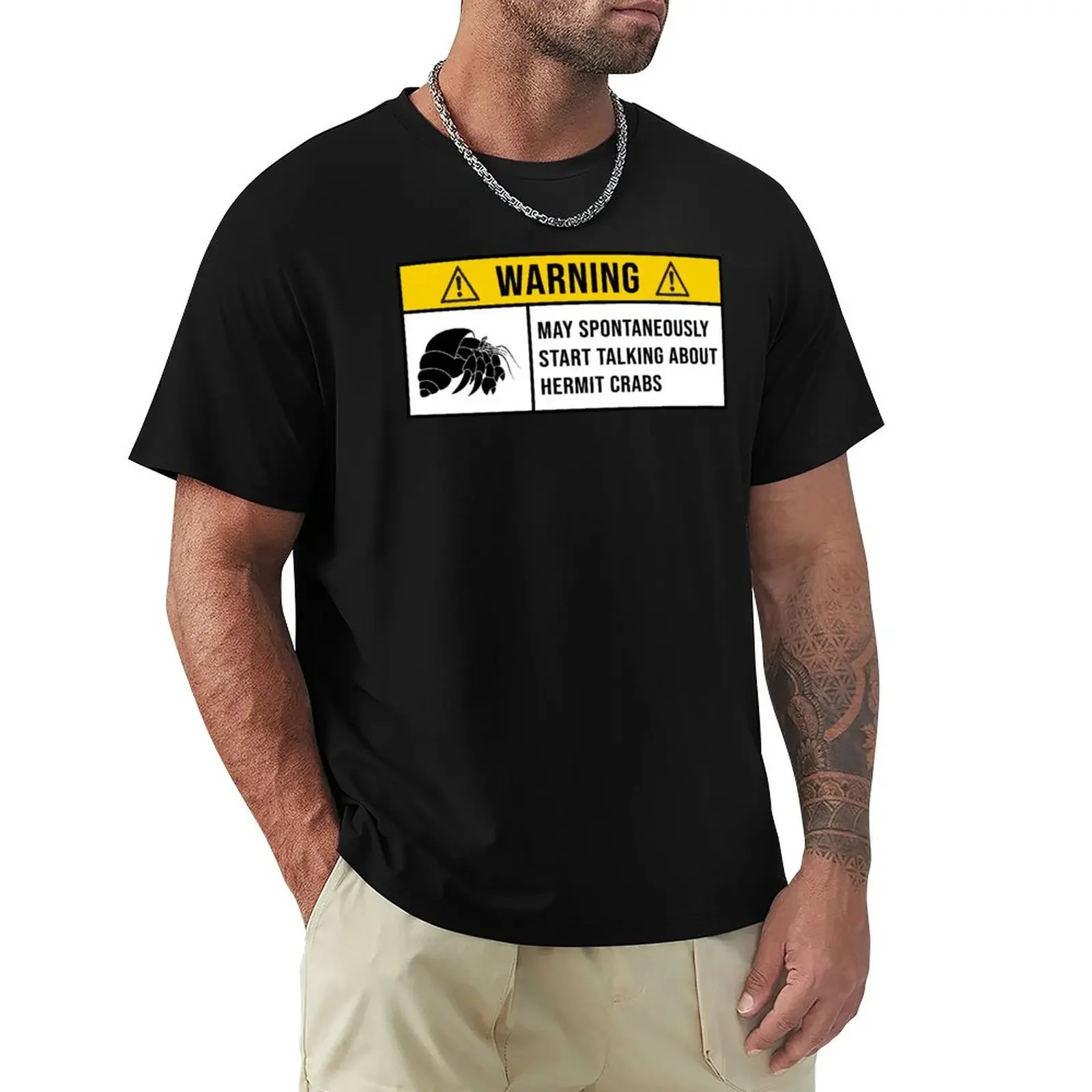 

Hermit crabs, Warning Spontaneously Start Talking About Hermit crabs T-Shirt tees Short sleeve tee outfits for men