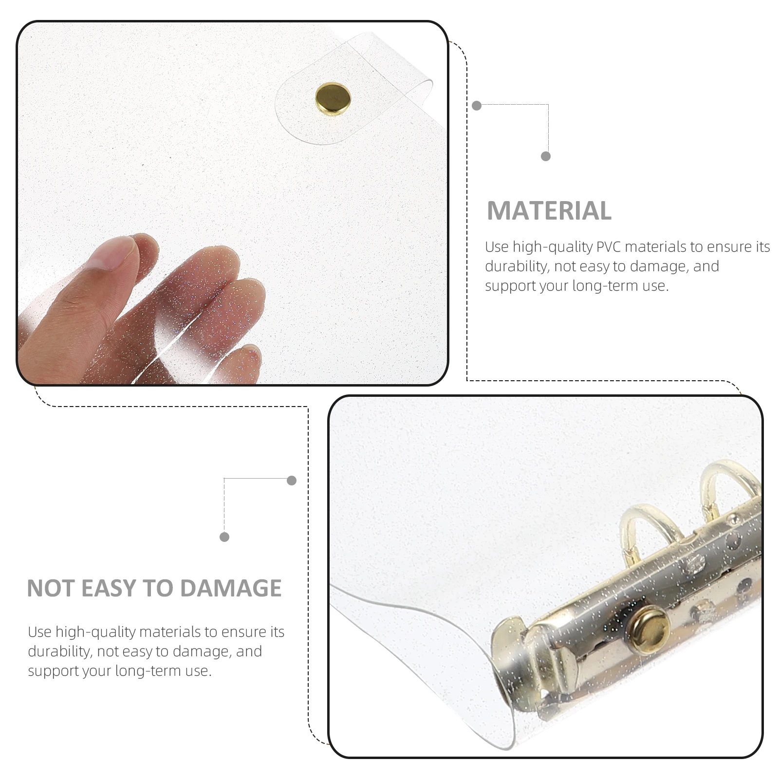 Notebook Cover Lightweight Notepad Case For School Office Supply Journal Book Protector Handbook Cover Diary Shell Folder