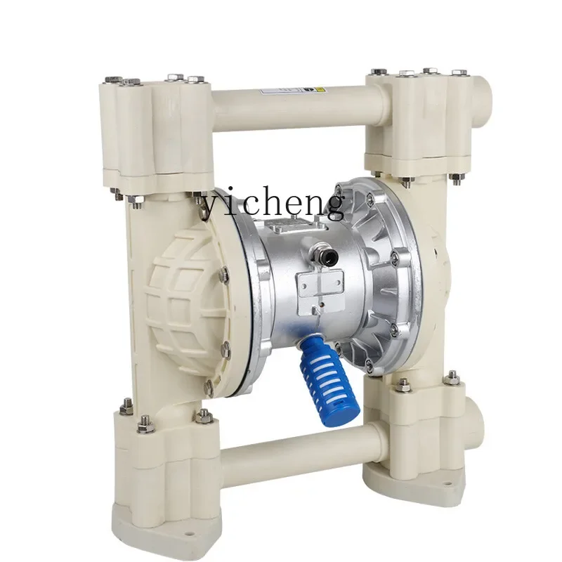 pneumatic diaphragm pump vacuum pump paint stainless steel mud engineering plastic water pump corrosion resistance