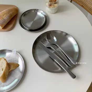 Stainless Steel Serving Plate 1