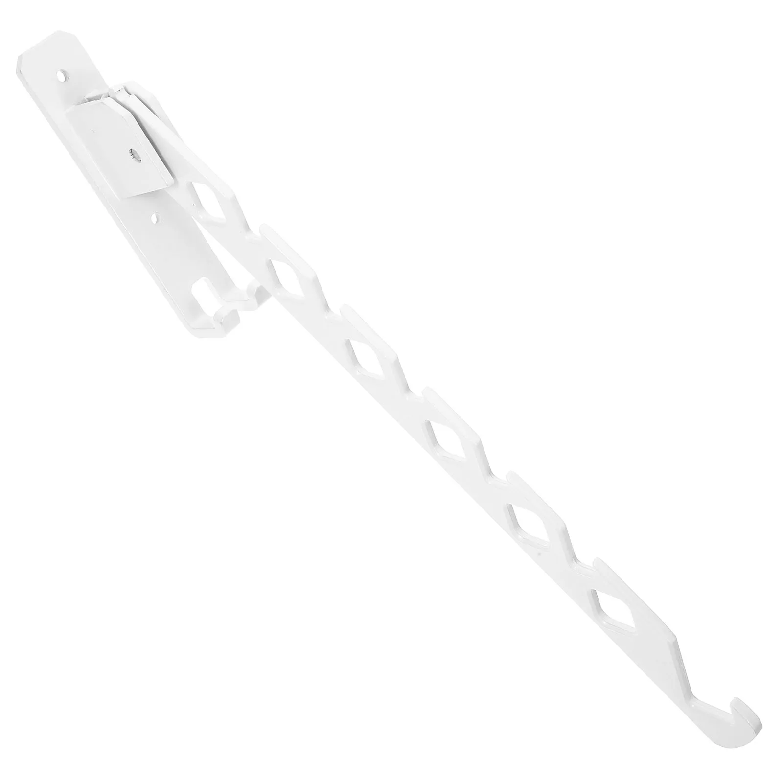 

Wall Mounted Metal Garment Drying Rack Foldable Drying Rack Aluminum Black Space Saving Laundry Bedroom Storage