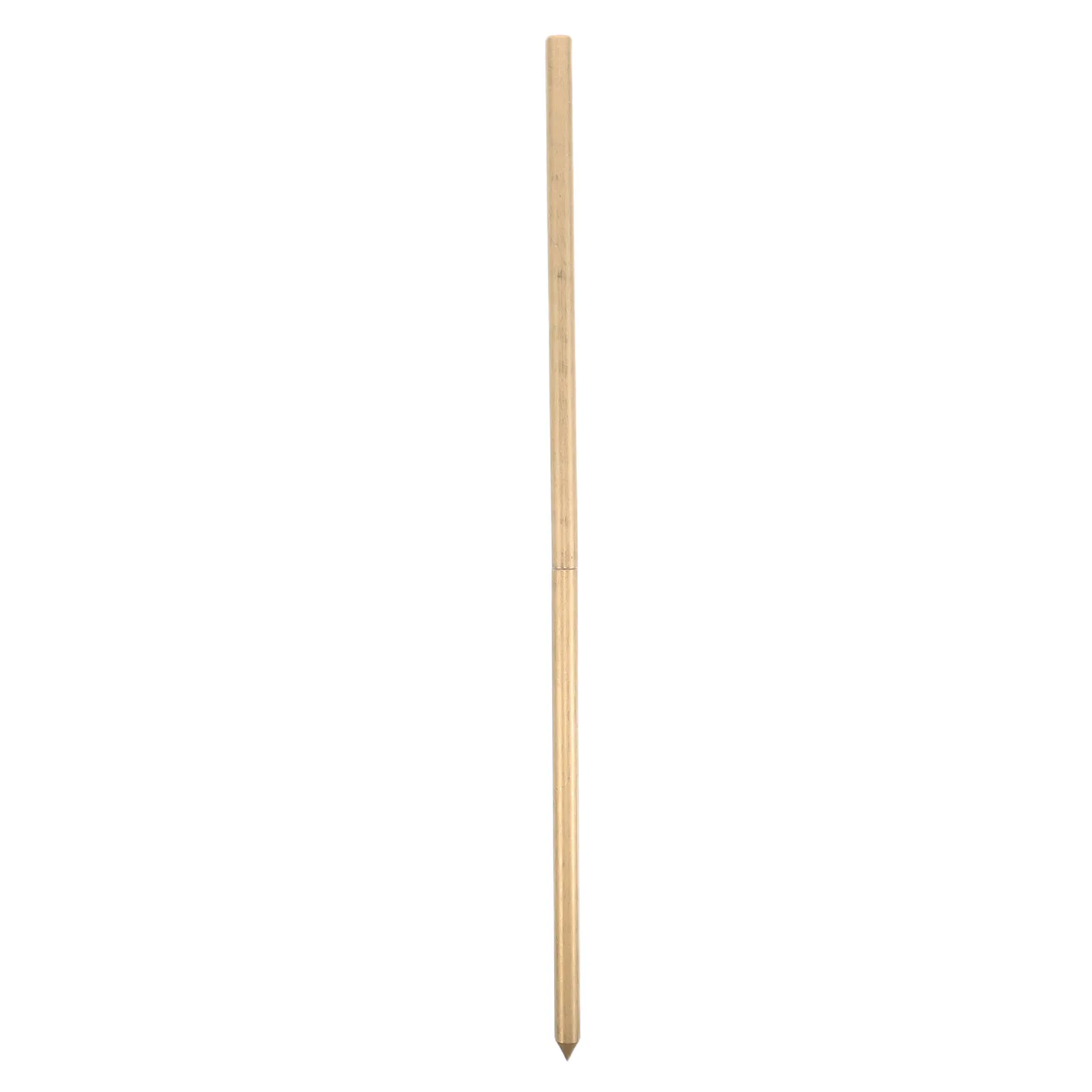 Electric Fence Grounding Rod 8Mm X 300Mm Brass Core Galvanized Surface Rapid Conductivity Sturdy Ground Rod for Farm Fence