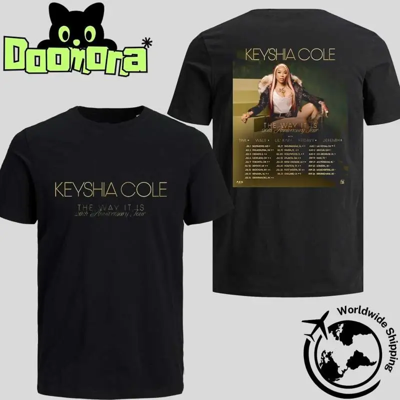 Keyshia Cole The Way It Is 20Th Anniversary Tour 2025 Fan S T Shirt