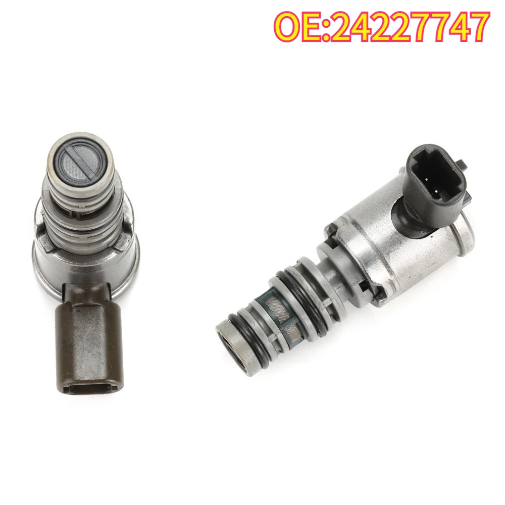 

High quality New For 2Pcs 24227747 Automatic Transmission TCC PWM Lock Up Solenoid 4L60/4T65/5L40/4T80/5L40/5L50E GM Buick Limo