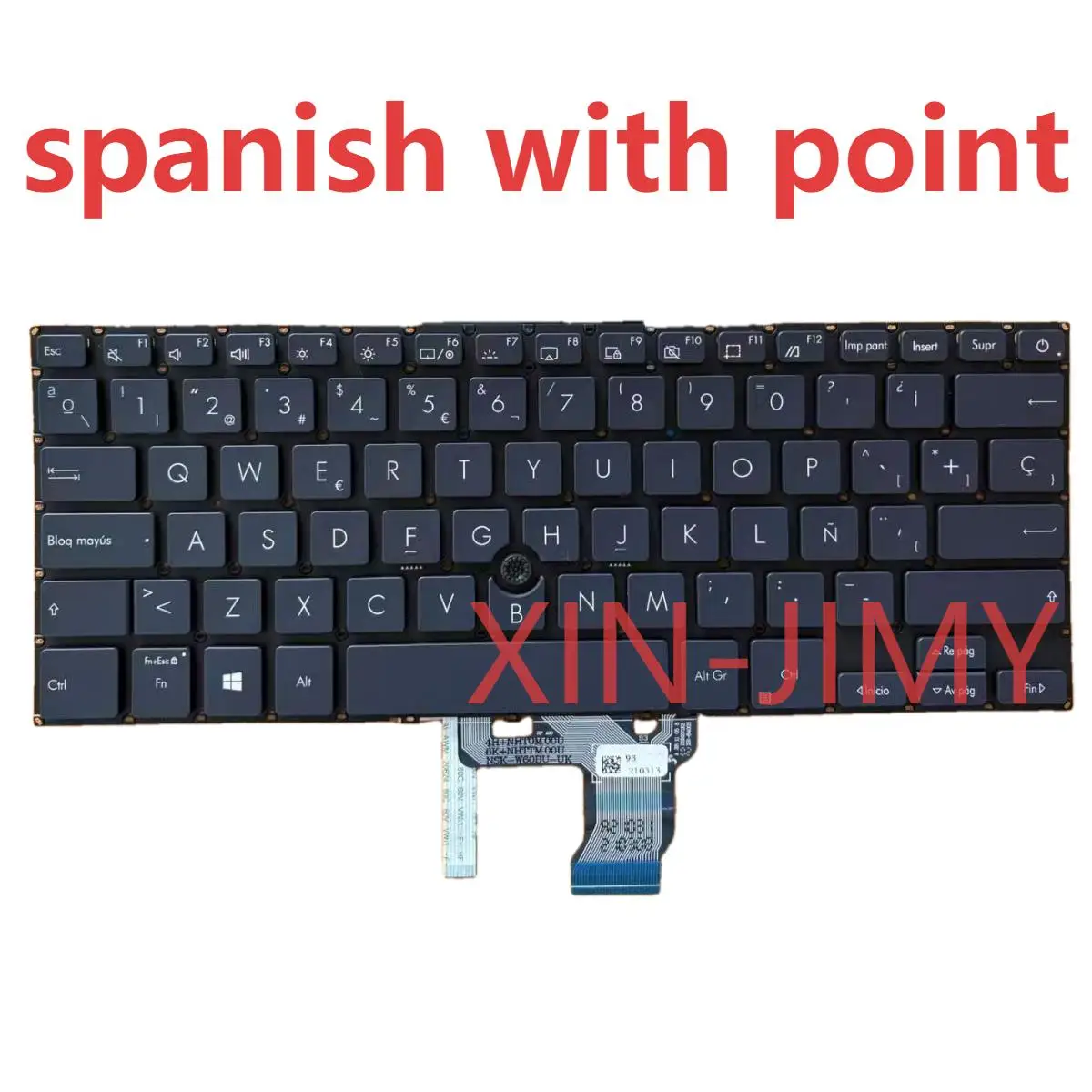 P2451 spanish/latin Keyboard For ASUS ExpertBook P2 P2451 P2451FA P2451FB LA pointer