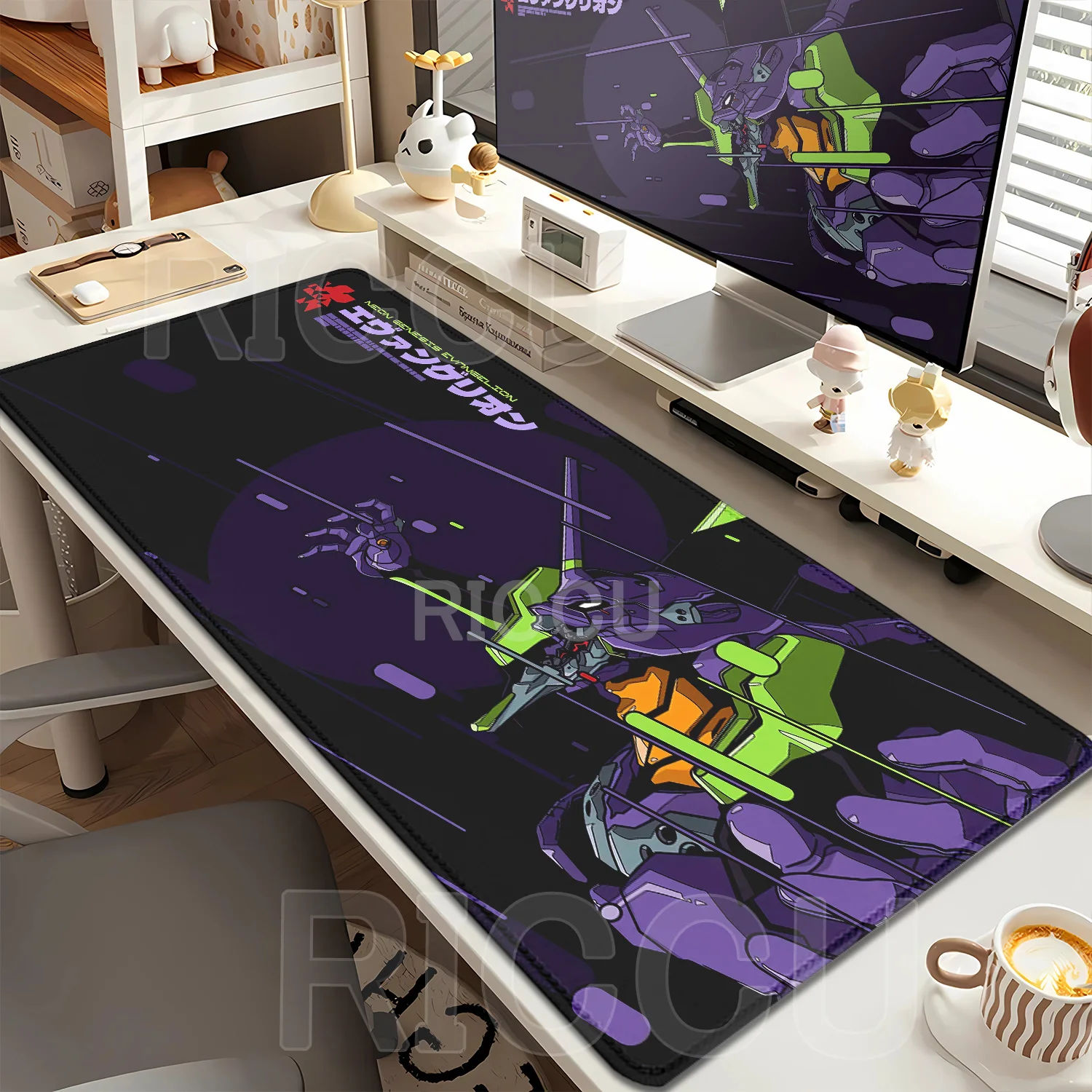 Grand tapis de souris E-E-Evan - Pc Gaming Evangelion avis et prix