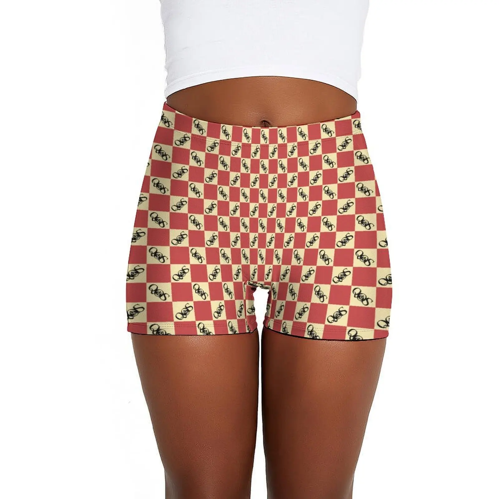 Yoga Shorts for Women Tummy Control High Waist Shorts Exercise Workout Butt Lifting Tights Women's Short Pants