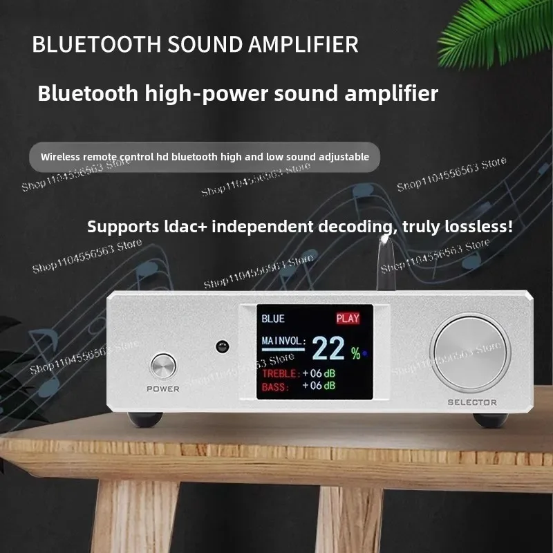 X30Z TPA3255 High Power Hifi Fever Digital Power Amplifier, Bluetooth 5.4 Full Remote Control