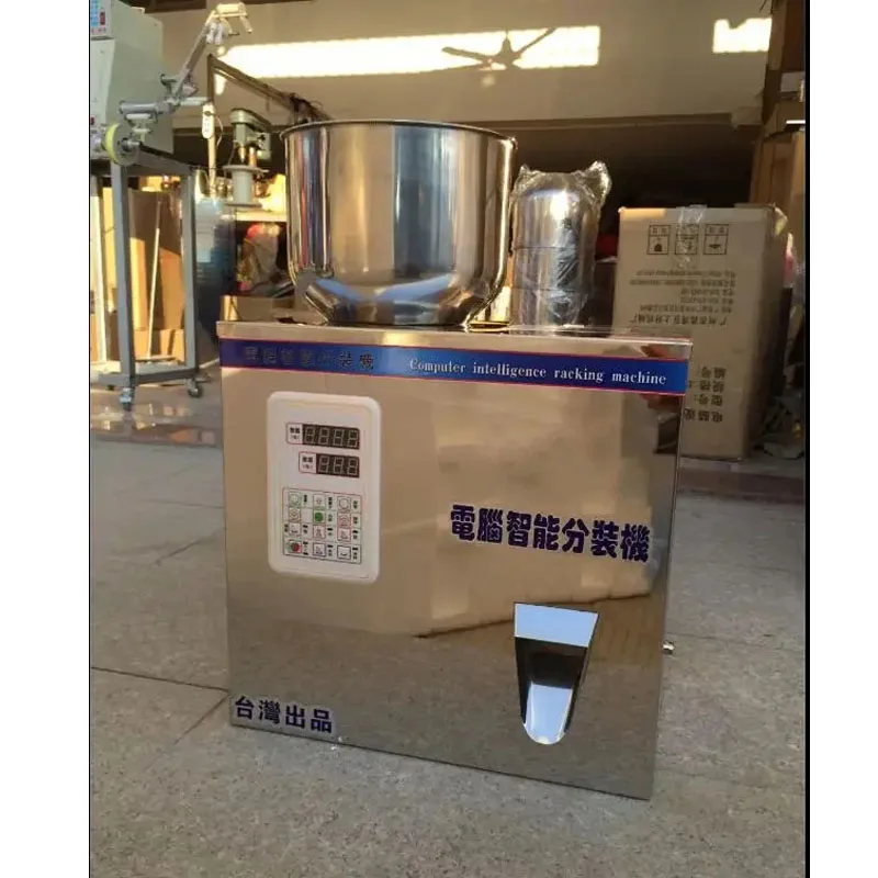 1-200g Food Automatic Weighing Racking Machine Granular Drug Materials Packing Machine Intelligent Filling Machine