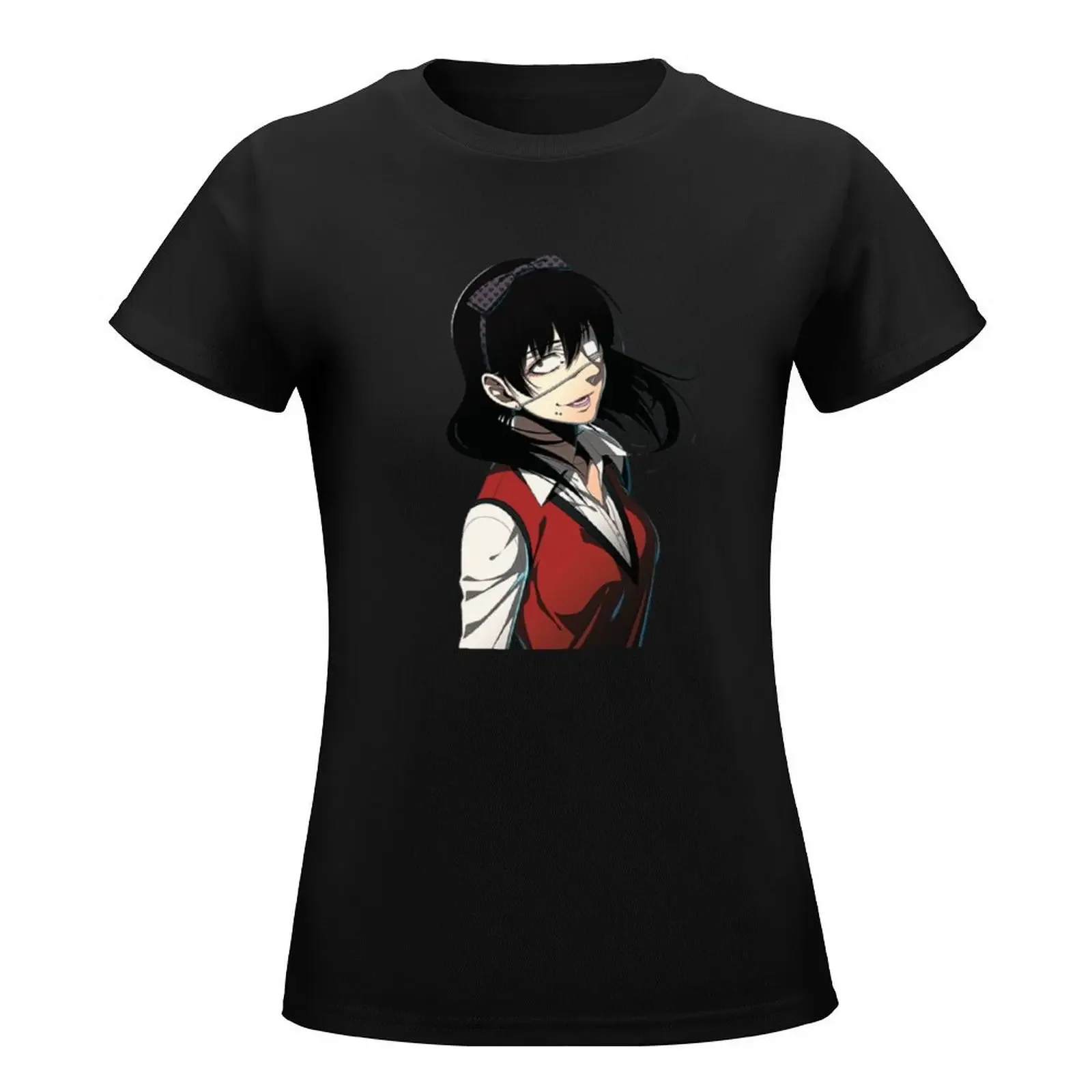 Kakegurui - Midari Ikishima T-Shirt shirts graphic tees tops workout shirts for Women loose fit