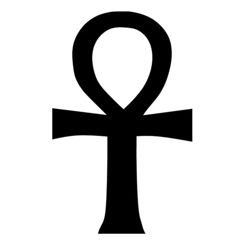 

Наклейки для автомобиля Египет Анк наклейки в форме автомобиля ПВХ наклейки для украшения автомобиля креативный водостойкий солнцезащитный крем черный/белый, 10 см * 6 см