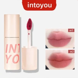 INTO YOU Air Lip Mud Thin More Matte Soft Mist Velvet Lip Glaze Liquid Lipstick Makeup