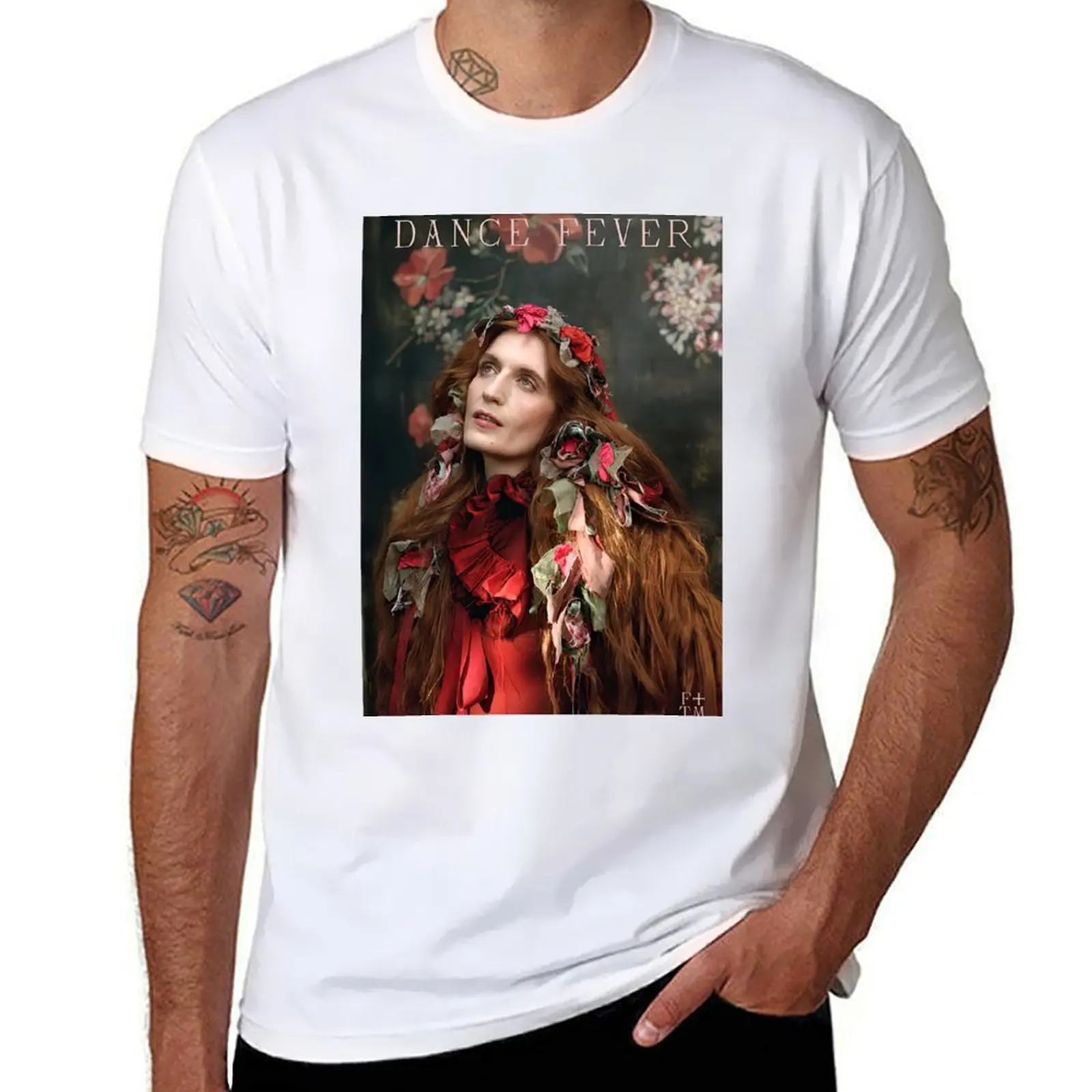 

Florence Welch Dance Fever T-Shirt man t shirt cotton black cotton t-shirt plain for man package T-Shirt