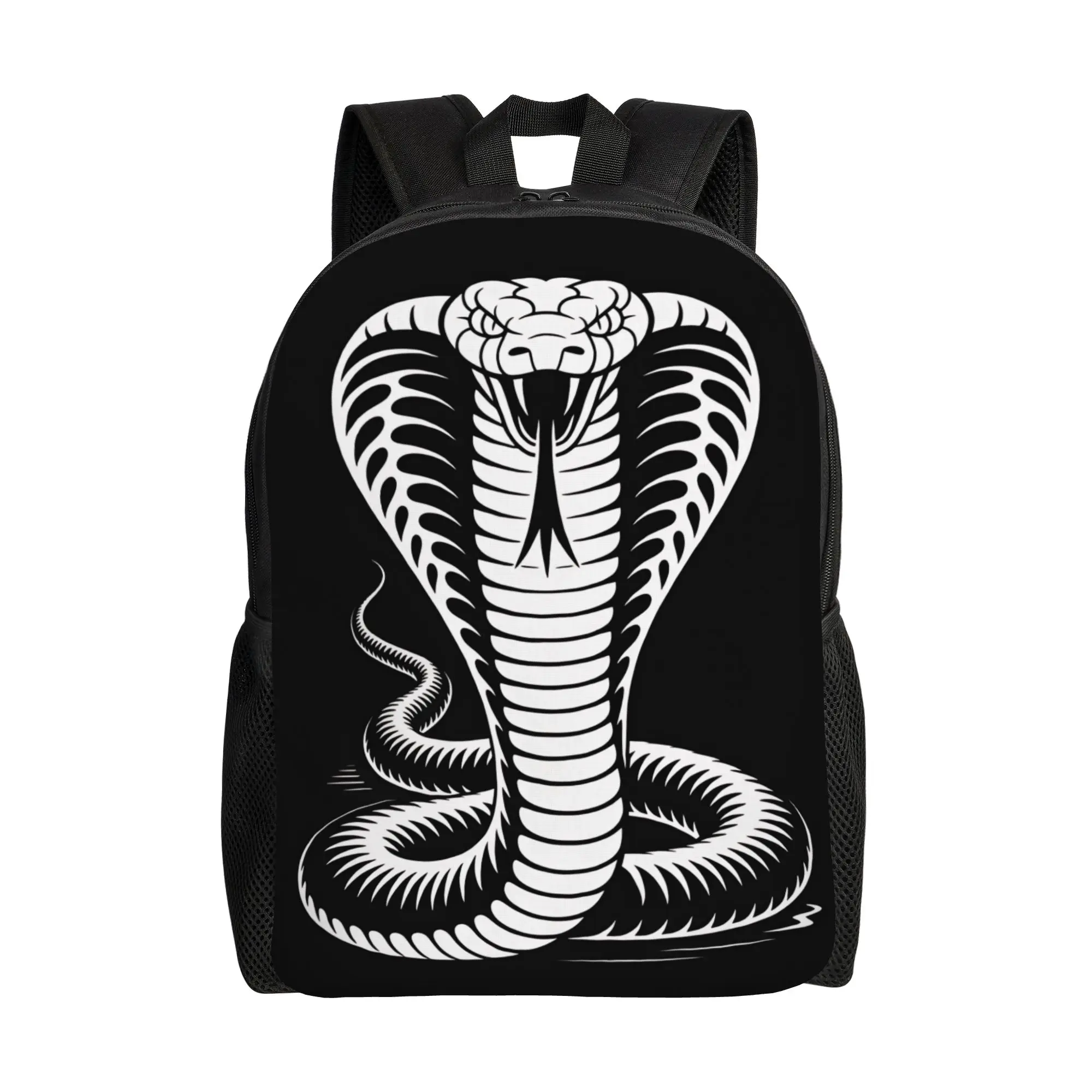 Snake Backpack Women  Breathable Backpacks Polyester Novelty High School Bags Travel Designer Rucksack